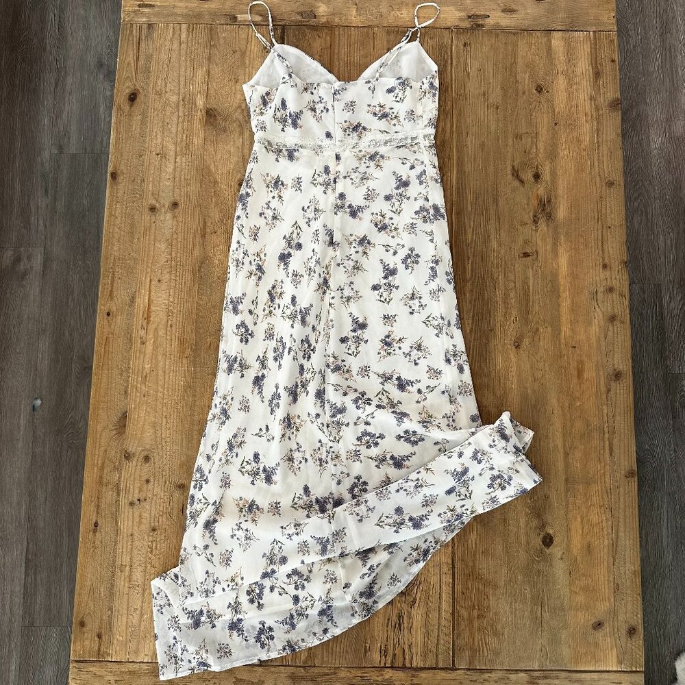 Etiquette Boutique Floral Maxi Dress Women's L